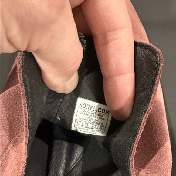 Sorel Dusty Purple Suede Ankle Boots - Picture 10 of 10